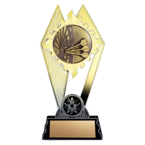 Citadel Series Gold Darts Trophy - XGPA9209 — 7 inches