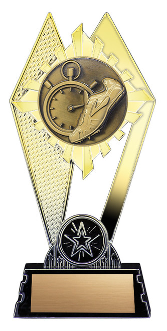 Citadel Series Gold Track Trophy - XGPA9216 — 7 inches