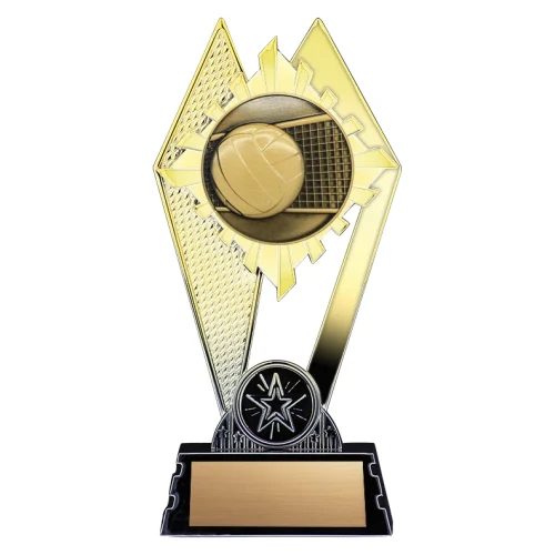 Citadel Series Gold Volleyball Trophy - XGPA9217 — 7 inches