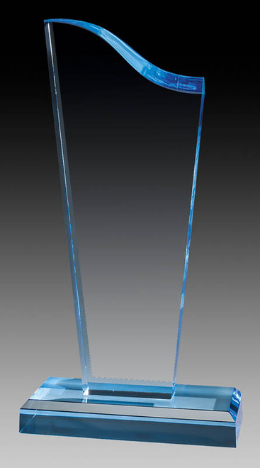 Sapphire Series Blue Award - ACU562-BU — 8 3/4"