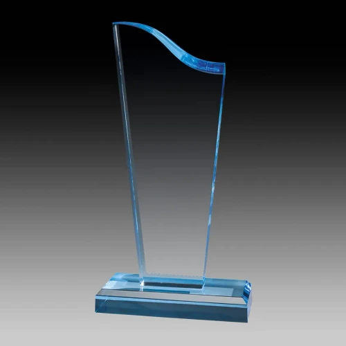 Sapphire Series Blue Award - ACU562-BU — 8 3/4"
