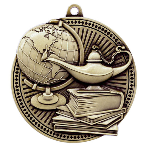 Tempo Series Academic Medal - MSK12 — 2 1/4" Diameter