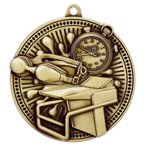 Tempo Series Swimming Medal - MSK14 — 2.25 dia