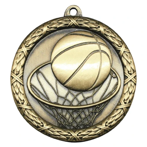 Classic Series Basketball Medal - MST403 — 2.5 dia