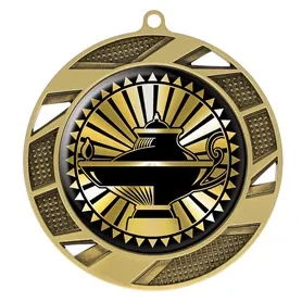 Solar Series Academics Medal - MMI50312 — 2 3/4" Diameter