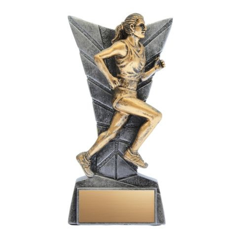 Delta Track Female Trophy — 5.75 inches
