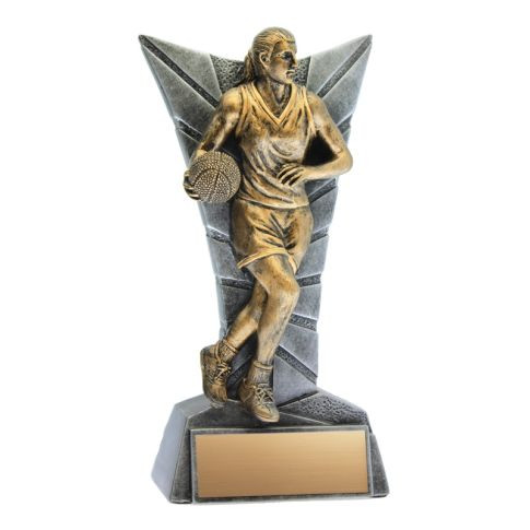 Delta Basketball Female Trophy — 5.75 inches