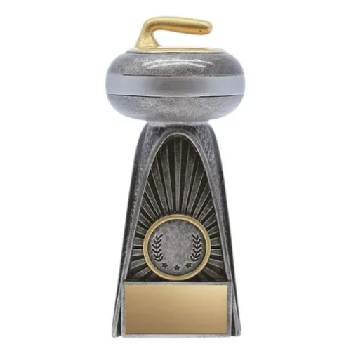 Spotlight Curling Trophy — 5.75 inches