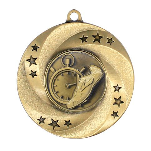 Matrix Series Track Medal; example colour combination.