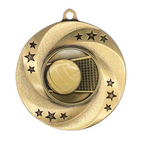Matrix Series Volleyball Medal; example colour combination.