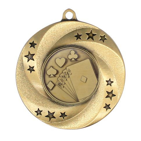Matrix Series Poker Medal; example colour combination.