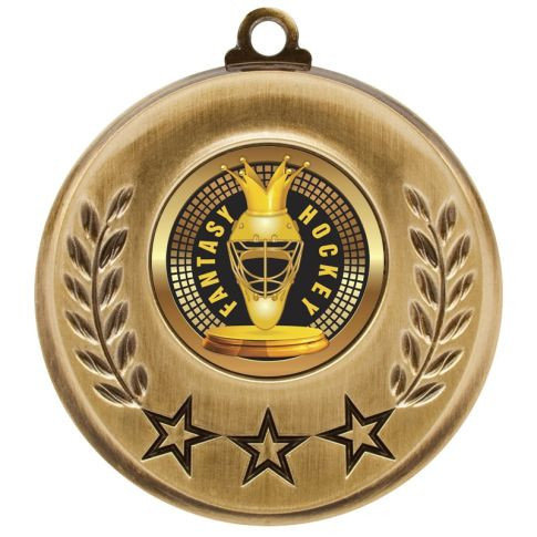 Spectrum Fantasy Hockey Medal - MMI475074 — 2 inches
