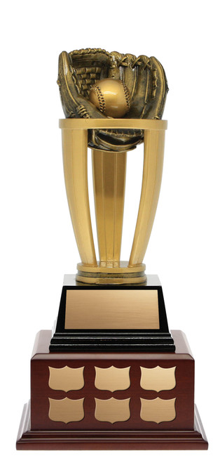 Titan Series Baseball / Softball Trophy on Annual Base — 14 inches