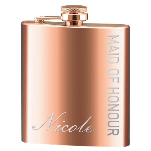 Rose Gold Flask - 6 oz