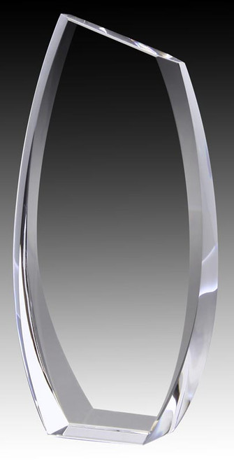 Regal Series Crystal Slant Edge Award — 8 3/4"