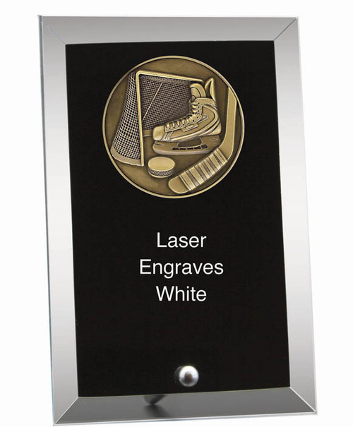 Matrix Series Hockey Glass Plaque