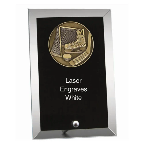 Matrix Series Hockey Glass Plaque