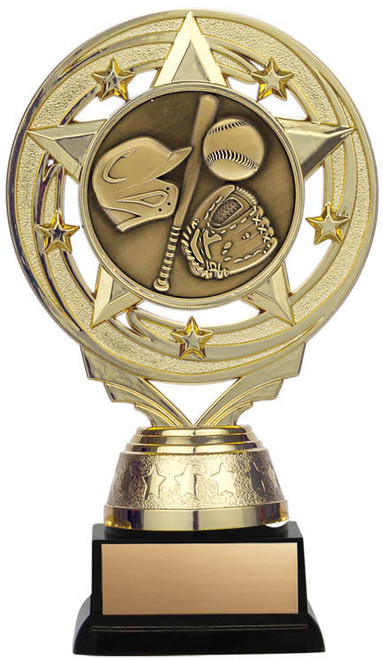 Matrix Series Baseball Trophy — range example.