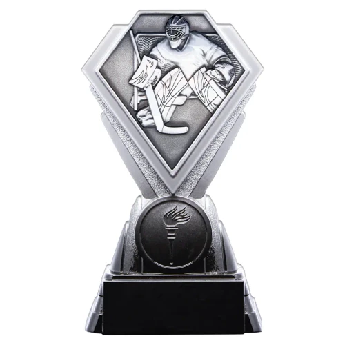 Diamond Series Hockey Goalie Trophy — 5 inches