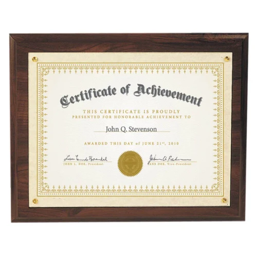 Plaques - 400WCW — 10 1/2" x 13"