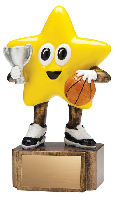 Little Basketball Star Basketball Award - RSL1003 — 4.75 inches