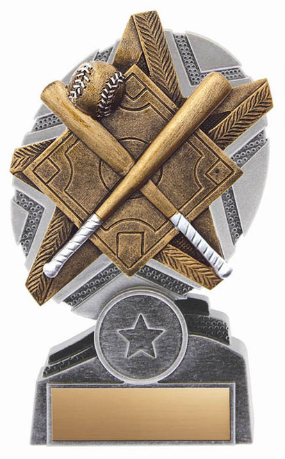 Pro-Star Series Baseball / Softball Award - XPQ02 — 5 inches