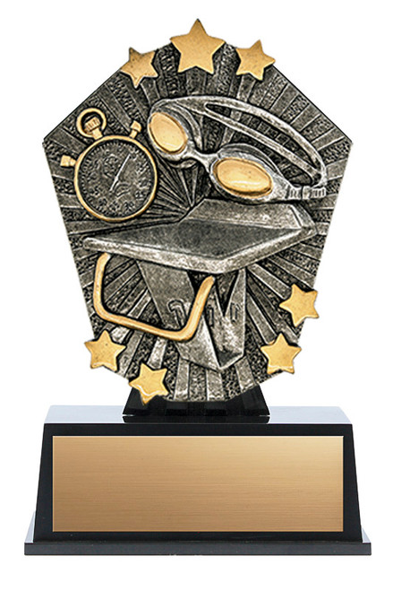 Cosmos Series Swimming Award - XRCS2814 — 4.75 inches