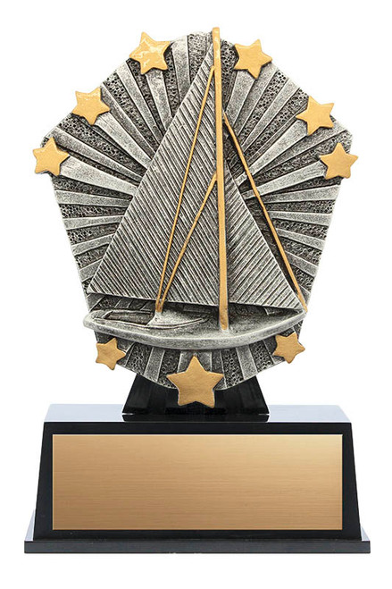 Cosmos Series Sailing Award - XRCS2867 — 4.75 inches