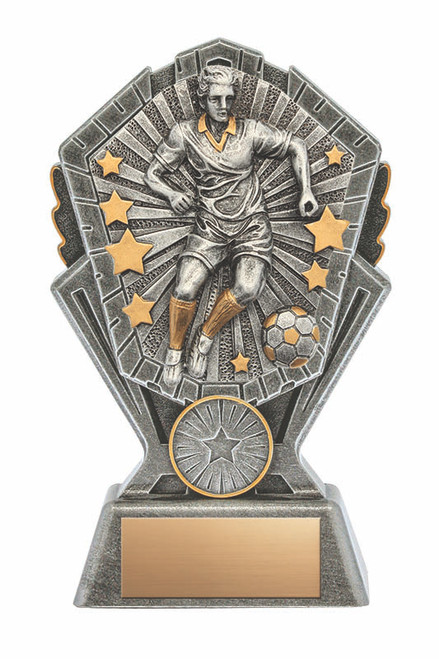 Cosmos Male Soccer Award — 6 inches