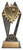 Pinnacle Series Tennis Trophy — 8 inches