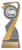Apollo Series Curling Trophy - XPDA5347 — 8 inches
