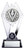 Citadel Series Silver Victory / Achievement Trophy - XGPA8801 — 7 inches