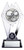 Citadel Series Silver Baseball / Softball Trophy - XGPA8802 — 7 inches