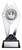Citadel Series Silver Bowling Trophy - XGPA8804 — 8 inches