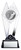 Citadel Series Silver Track Trophy - XGPA8816 — 9 inches