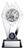 Citadel Series Silver Music Trophy - XGPA8830 — 7 inches