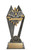 Peak Series Lacrosse Trophy - XGP6528 — 8 inches