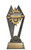 Peak Series Curling Trophy - XGP6535 — 8 inches