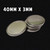 40mm Stainless Steel