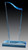 Sapphire Series Blue Award - ACU562-BU — 8 3/4"