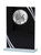 Black Reflection Darts Glass Plaque - GLMP95309-BK — 7 inches