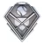 Diamond Series Baseball / Softball Medal - MMD802 — Antique Silver