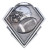 Diamond Series Football Medal - MMD806 — Antique Silver