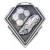 Diamond Series Soccer Medal - MMD813 — Antique Silver