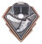 Diamond Series Track / Field Medal - MMD821 — Antique Bronze