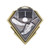 Diamond Series Ball Hockey Medal - Antique Gold