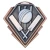Diamond Series Rugby Medal - MMD822 — Antique Bronze