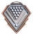 Diamond Series Billiards Medal - MMD836 — Antique Bronze