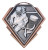 Diamond Series Ringette Medal - MMD848 — Antique Bronze