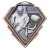 Diamond Series Ringette Medal - MMD848 — Antique Bronze